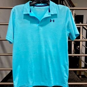UNDER ARMOUR HEATGEAR LOOSE POLO STYLE SHIRT